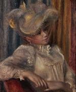 renoir, Woman with a Hat